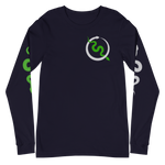 NO WEAPON FORMED 'SNAKES' GREEN - Unisex Long Sleeve Tee