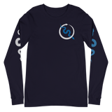 NO WEAPON FORMED 'SNAKES' BLUE - Unisex Long Sleeve Tee