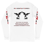 NO WEAPON FORMED 'SAINT MICHAEL THE ARCHANGEL' - Unisex Long Sleeve Tee