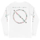 NO WEAPON FORMED PASTEL CAMO LOGO - Unisex Long Sleeve Tee