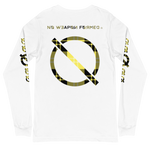 NO WEAPON FORMED FLANNEL BLACK/YELLOW - Unisex Long Sleeve Tee