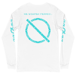 NO WEAPON FORMED LOGO PAISLEY MINT BANDANA PRINT - Unisex Long Sleeve Tee