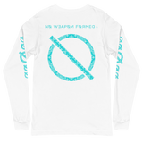 NO WEAPON FORMED LOGO PAISLEY MINT BANDANA PRINT - Unisex Long Sleeve Tee