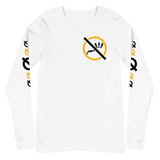 NO WEAPON FORMED 'SHOTGUN' BLACK/YELLOW - Unisex Long Sleeve Tee