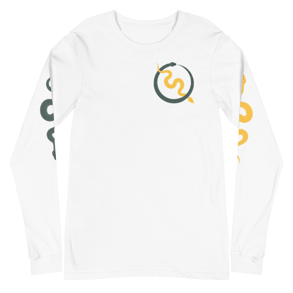 NO WEAPON FORMED 'SNAKES' GREEN/YELLOW - Unisex Long Sleeve Tee