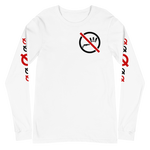 NO WEAPON FORMED 'SHOTGUN' BLACK/RED/WHITE - Unisex Long Sleeve Tee