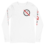 NO WEAPON FORMED 'DEVIL' BLACK/RED/WHITE - Unisex Long Sleeve Tee