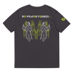 NO WEAPON FORMED "CONTOURED ANGEL" NEON/WHITE/BLACK - Unisex organic cotton t-shirt