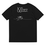 NO WEAPON FORMED "BOW & ARROW ANGELS" WHITE/BLACK - Unisex organic cotton t-shirt