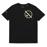 NO WEAPON FORMED 'BACKSTABBERS' GOLD/BLACK/WHITE - Unisex organic cotton t-shirt