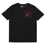 NO WEAPON FORMED GRENADE LAUNCHER RED/BLACK - Unisex organic cotton t-shirt