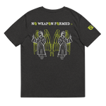 NO WEAPON FORMED "CONTOURED ANGEL" NEON/WHITE/BLACK - Unisex organic cotton t-shirt