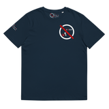 NO WEAPON FORMED 'GOSSIP' RED/BLACK/WHITE - Unisex organic cotton t-shirt