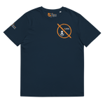 NO WEAPON FORMED 'ROBBER/OPPS' ORANGE/WHITE/BLACK - Unisex organic cotton t-shirt