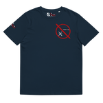 NO WEAPON FORMED GRENADE LAUNCHER RED/BLACK - Unisex organic cotton t-shirt