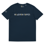 NO WEAPON FORMED "PRAYING ANGELS" GOLD/BLACK/WHITE - Unisex organic cotton t-shirt