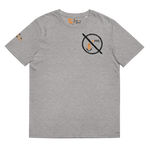 NO WEAPON FORMED 'ROBBER/OPPS' ORANGE/WHITE/BLACK - Unisex organic cotton t-shirt