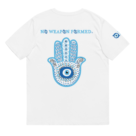 NO WEAPON FORMED PROTECTION MATIASMA EYE - Unisex organic cotton t-shirt