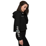 NO WEAPON FORMED PASTEL CAMO LOGO - Women's Crop Hoodie