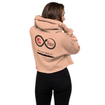 NO WEAPON FORMED 'SNAKES' RED/WHITE - Women's Crop Hoodie