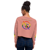 NO WEAPON FORMED LGBT+ HATE - Women's Crop Sweatshirt