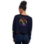 NO WEAPON FORMED LGBT+ HATE - Women's Crop Sweatshirt