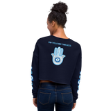 NO WEAPON FORMED PROTECTION MATIASMA EYE - Women's Crop Sweatshirt